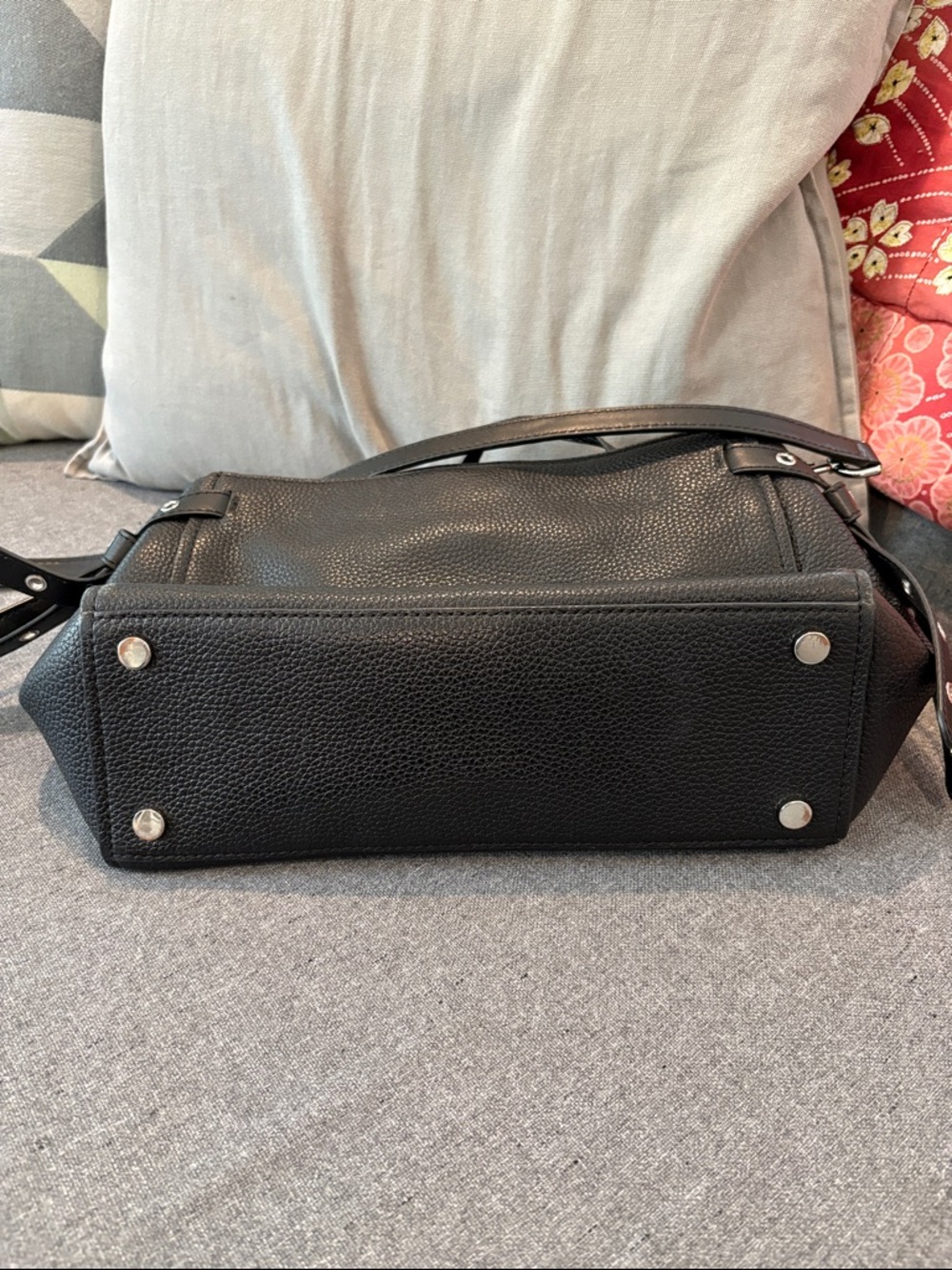 🖤 Michael Kors Black Studded Leather Bristol Satchel 🖤 - Picture 12 of 16